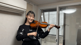 4歳から始められる、バイオリンクラスがスタートしました♬